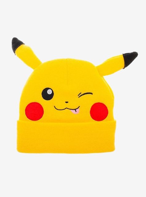 Pikachu Beanie, Yellow Pikachu, Corgi Face, Deadpool Logo, Pokemon Clothes, Flash Logo, Disney Up, Original Pokemon, Embroidered Face