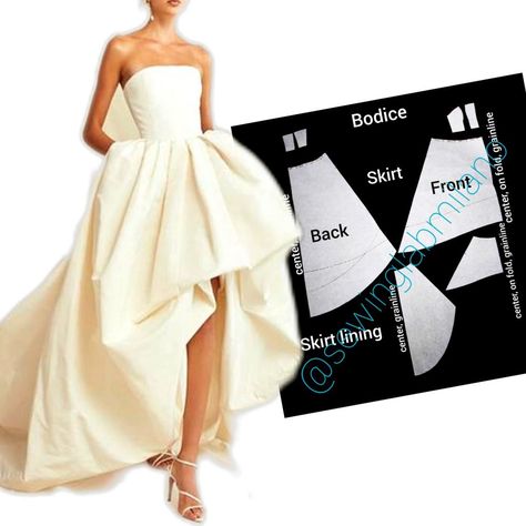 Tutorials Archive - Sewing Lab Milano Balloon Gown, Wedding Gown Patterns, Small Corset, Corset Making, Evening Dress Patterns, Balloon Dress, Structured Dress, Gown Pattern, Couture Sewing Techniques