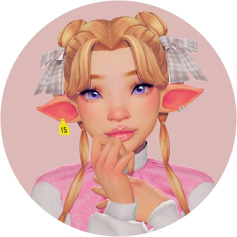 Fantasy Ears, Alien Ears, Zombie Christmas, Cow Ears, Sims 4 Collections, Ear Tag, Cute Cow, Cow Skin, Sims 4 Cas