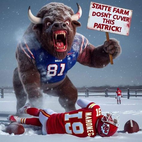 Buffalo Bills Memes, Mafia 4, Buffalo Bills Baby, Buffalo Bills Stuff, La Rams Football, Nfl Bills, Nfl Funny, Confident Man, Nfl Football Pictures