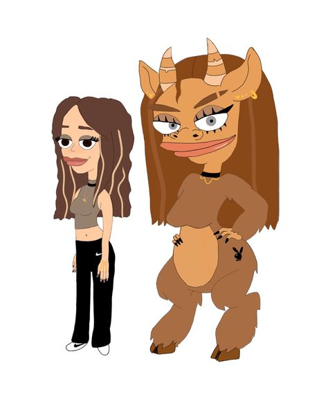 Big Mouth Oc Characters, Me And My Hormone Monster, Hormone Monster Drawing, Big Mouth Hormone Monster Oc, Hormone Monster Oc, Big Mouth Oc, Bigmouth Fanart, Hormone Monstress, Hormone Monster