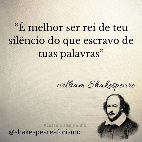 William Shakespeare on Instagram: "Chame no direct 🌹❤️🚀obtenha nosso conteúdo sobre o shakespeare #williamshakespearequotes #williamshakespearequote #Shakespeare #williamshakespear #reelslovers #williamshakespere #williamshakespeare #silencio #frases #sabedoria" William Shakespeare Frases, Maybe Quotes, December 19, William Shakespeare, True Words, Beautiful Quotes, Texts, Poetry, Life Quotes