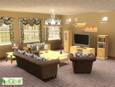 Best The Sims 3 Living Room Design Ideas  #3 #Design #Ideas #Living #Room #Sims #The Check more at http://homeautomationsystem.us/9293/the-sims-3-living-room-design-ideas/ Sims 3 Living Room, Living Room Shades, Sims House Plans, Living Room Design Ideas, Living Room Color Schemes, The Sims 3, Room Color Schemes, Room Design Ideas, Ideas Living Room