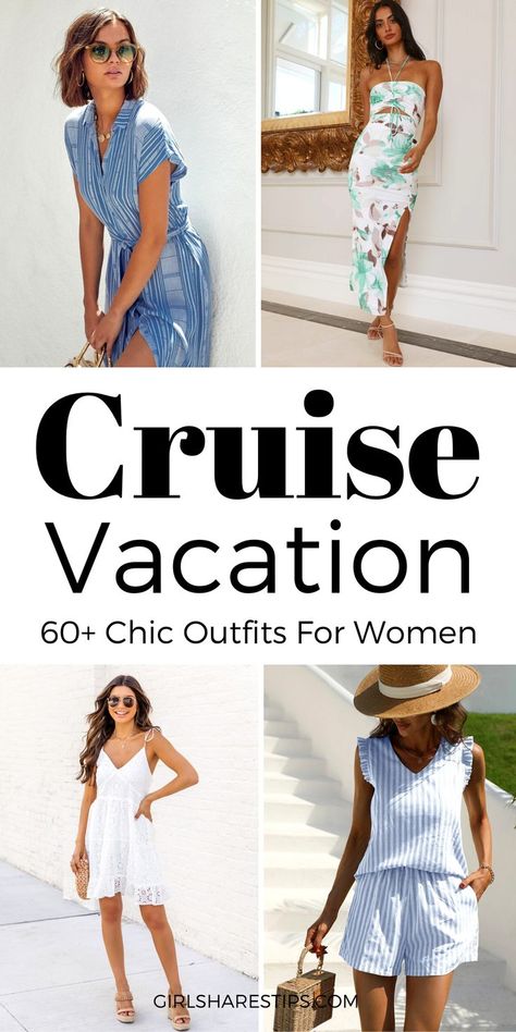 What to wear on a cruise for any occasion, including sea day outfit ideas, formal night outfit ideas, embarkation day outfits, and more. | cruise outfits | cruise outfits for women | cruise outfits Alaska | cruise outfits black girl | cruise outfits Alaskan | cruise outfits Disney | cute cruise outfits | cruise outfits plus size | boat cruise outfits | cruise outfits summer | cruise outfits Mediterranean | Caribbean cruise outfits | cruise outfits for women over 40 | cruise attire for women Cruise Outfits Alaska, Cruise Formal Night Outfit Women, Women Cruise Outfits, Cruise Attire For Women, Formal Night Outfit, Boat Cruise Outfit, Cruise Outfits Mediterranean, Carribean Cruise Outfits, Cruise Outfits For Women