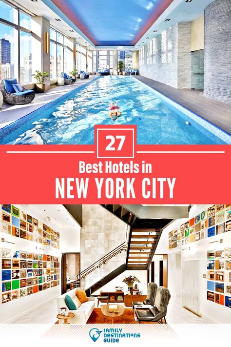 Want to see the best hotels in NYC? We’re FamilyDestinationsGuide, and we’re here to help: From incredible luxury hotels and resorts, to nice budget hotels with a view, discover the BEST hotels to stay in NYC - so you get memories that last a lifetime! #nyc #nychotels #hotelsinnyc #besthotelsinnyc #hotelstostayinnyc Best Hotels In Nyc, Hotels In Nyc, Nyc Hotels, New York Hotels, Theater District, City Family, Family Hotel, Family Destinations, Hotel Pool