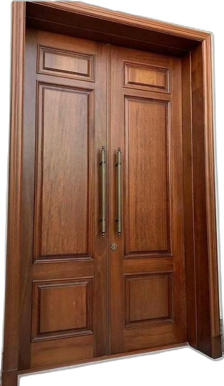 Wooden Double Front Doors, Wooden Double Doors, House Front Door Design, House Main Door Design, Single Door Design, Door Design Photos, House Main Gates Design, Main Entrance Door Design, Main Entrance Door