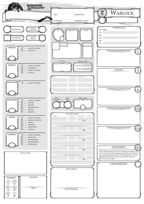 warlock specific character sheet? Dnd Character Sheet Template, Classes Dnd, Custom Character Sheet, Rpg Character Sheet, Warlock Dnd, Dnd Character Sheet, Blood Hunter, Character Sheet Template, Dnd Minis