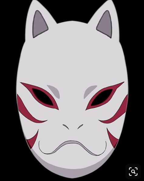 Anbu Mask Tattoos, Mascaras Anbu, Mascara Anbu, Kakashi Anbu Mask, Naruto Oc Female, Kakashi Tattoo, Anbu Mask, Japanese Fox Mask, Oc Female