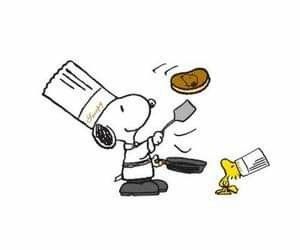 PEANUTS - Chef Snoopy Snoopy Tattoo, Make Pancakes, Woodstock Snoopy, Snoopy Funny, Snoopy Images, Peanuts Cartoon, Peanuts Characters, Snoopy Wallpaper, Snoopy Quotes