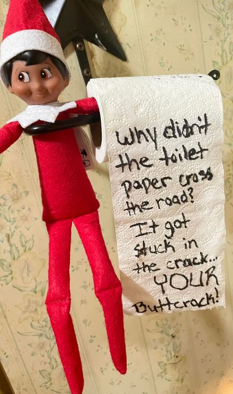 Elf Toilet, Bad Elf, Make It Monday, New Year Ideas, Elf Antics, Elf On A Shelf Ideas, Buddy The Elf, Elf On Shelf, Days Until Christmas