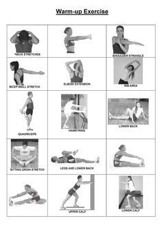 warm up exercises Netball Exercises, Exercises Challenge, Badminton Tips, Warm Up Stretches, Dance Warm Up, Warm Up Routine, Exercise Chart, Workout Warm Up, Netball