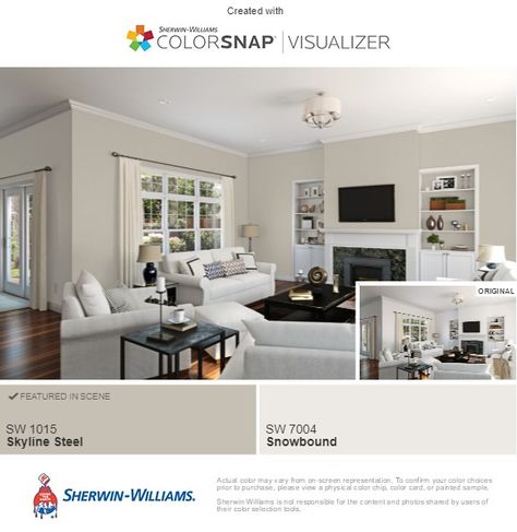 City Loft Sherwin Williams, Williams Aesthetic, Interior Paint Schemes, Exterior Paint Color Combinations, Paint Aesthetic, Best Gray Paint Color, Dallas Interior Design, Repose Gray, Farmhouse Paint