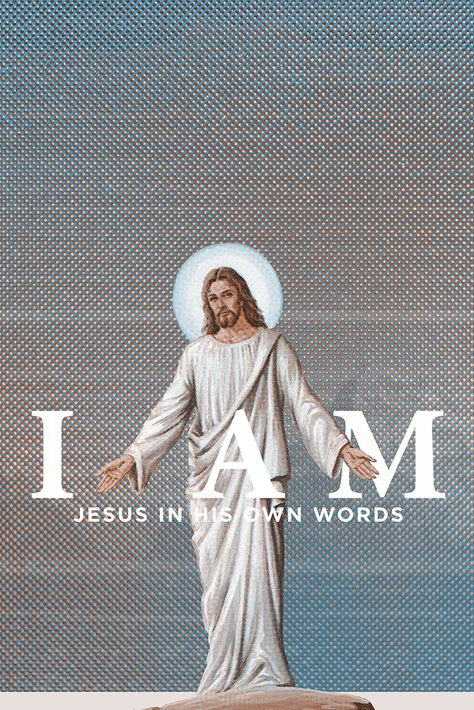 A seven-week “I Am” sermon series that explores each of the seven “I Am” statements that Jesus makes in the Gospel of John starting with John 6:32-51. Each “I Am” declaration illustrates a specific revelation of Jesus’s character and testifies to his divinity. Also, each of the “I Am” announcements reveal our spiritual needs and how Jesus perfectly meets each and every one. Jesus Graphic Design, Sermon Series Graphics, Recital Poster, Group Questions, Jesus Christ Illustration, The Gospel Of John, Social Media Church, Jesus Graphic, Christian Graphic Design