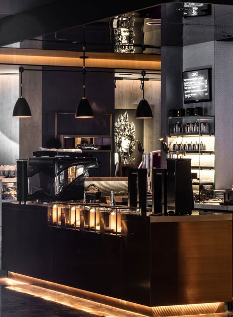 Visit City Lighting Products! https://www.linkedin.com/company/city-lighting-products Lobby Coffee Bar, Restaurant Pics, Hotel Lobby Lounge, Park Lane Hotel, Hotel Lighting, Lighting Stores, Art Studio Space, Club Lounge, Retail Interior Design