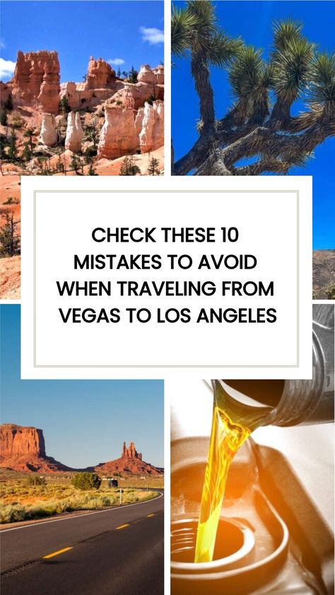 Check these 10 Mistakes to Avoid When Traveling from Vegas to Los Angeles. Driving from Las Vegas to Los Angeles offers a scenic escape full of surprising stops and beautiful landscapes. However, this road can have its lot of surprises. Las Vegas To California Road Trip, Las Vegas To Los Angeles Road Trips, Las Vegas Road Trip, Vegas Road Trip, Los Angeles Road Trip, Road Trip Map, Canada Travel Guide, Couple Cooking, Road Trip Routes