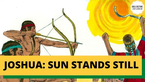 JOSHUA: SUN STANDS STILL (Joshua 10: 1-28) God lets the Sun stand still so his people could win a battle against 5 kings. This story in the bible shows one of the miracles of God and how Joshua continued to be a good leader because he listened to what God told him to do..... Part of a 1 year bible series for you to enjoy before bed or anytime . God's Blessings Always 🙏🏽❤️ Class Crafts, Bible Video, God's Blessings, School Class, Bible Crafts, Bible Stories, Kids Reading, Read Aloud, Crafts To Do