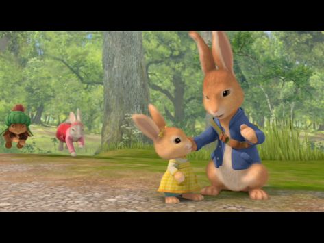 Peter Rabbit, Lily Bobtail, Benjamin Bunny And Cottontail Out Of The Dandelions Lily Bobtail, Benjamin Bunny, Peter Rabbit, Nickelodeon, Favorite Tv Shows, Tv Series, Lily, Disney Princess, Disney Characters