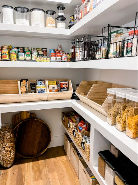 black and natural pantry Pantry Organization Black, Professional Organizers, Organizing Services, Stay Golden, Space Organizer, Professional Organizer, Business Needs, Pantry Organization, Custom Labels