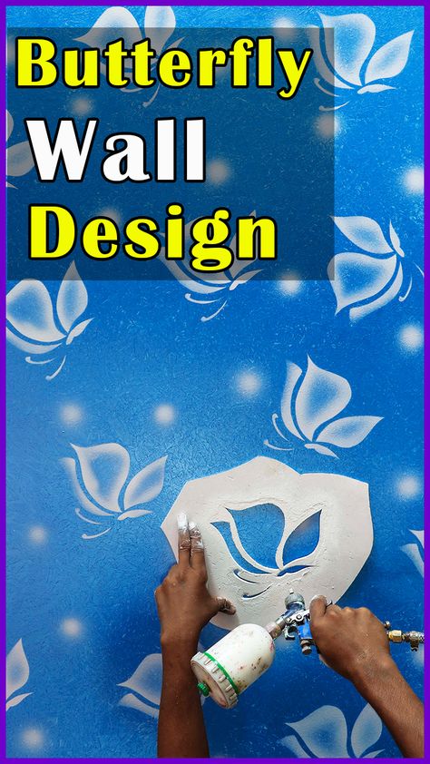 Check out my butterfly wall design for the very best in unique or custom, ... Butterfly.Blue,White Royale emulsion and royale mettalic and Foam sheetfor Interior design.Wall Paint Designs & House Colours for Home Painting - Asian Paints.Butterfly Stencils at Decorze: Reusable Wall painting Stencils Decorze wall stencils and easy, reusable ... Beautiful designs and butterfly stencils for wall . Easy Wall Painting Ideas Creative, Butterfly Wall Design, Painting Ideas 3d, Unique Wall Paint Designs, Butterfly Wall Painting, Asian Paints Wall Designs, Butterfly Stencils, Painting Design Ideas, Wall Painting Ideas Creative