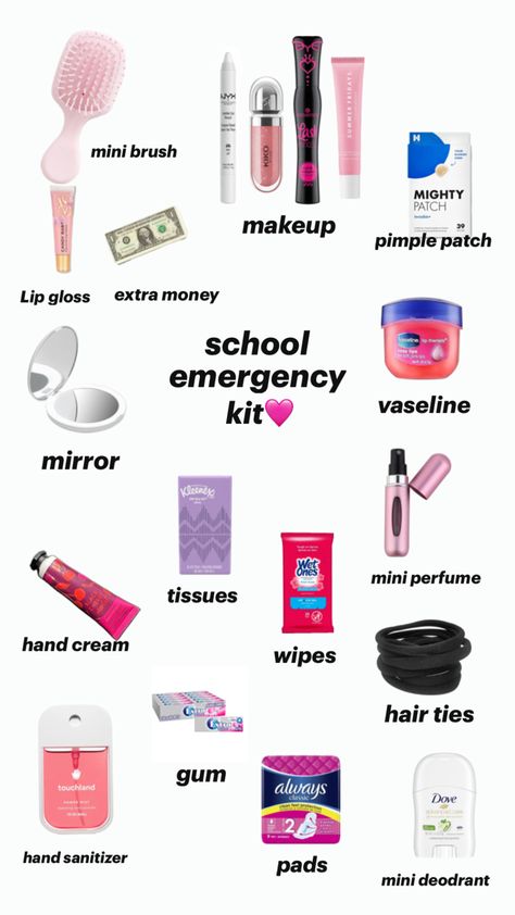 Polar Ice Gum, Mini Emergency Kit, Extra Gum, School Kit, Emergency Kit, Vaseline, Hand Cream, Extra Money, Hand Sanitizer