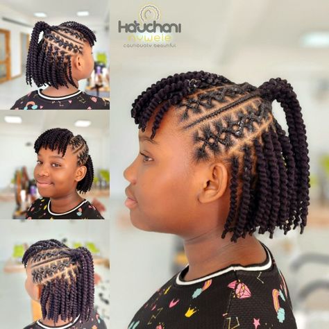 Cute 😍 Braids With Wool, Threading Hairstyles, Brazilian Wool Hairstyles, Sisterlocks Styles Updo, Natural Hair Recipes, African Threading, Latest Braided Hairstyles, Hair Braid Patterns, Hair Threading