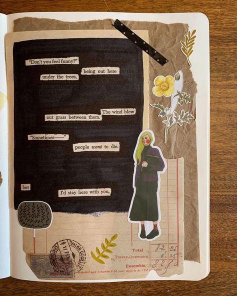 𝐁𝐞𝐞 on Instagram: “This weekend’s little found poem collage #foundpoem #foundpoetry #blackoutpoetry #blackoutpoem #collage #scrapbooking #scrapbook” Poem Scrapbook Ideas, Poem Collage Ideas, Scrapbook Poetry, Poetry Scrapbook, Poem Collage, Poetry Collage, Collage Poetry, Poem Zine, Poetry Zine