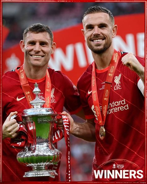 Jordan Henderson, James Milner, Liverpool Legends, Liverpool Football Club, Liverpool Football, Fa Cup, Liverpool Fc, Football Club, Liverpool