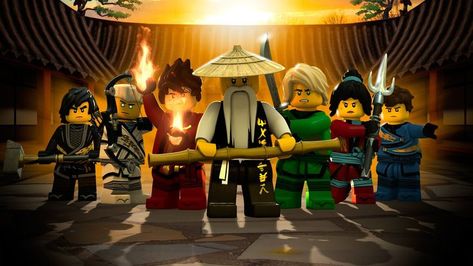 Lego Wallpaper, Ninjago Memes, Ninjago Kai, Team Wallpaper, Ipad Background, Lego Figures, Group Pictures, Universal Pictures, Lego City