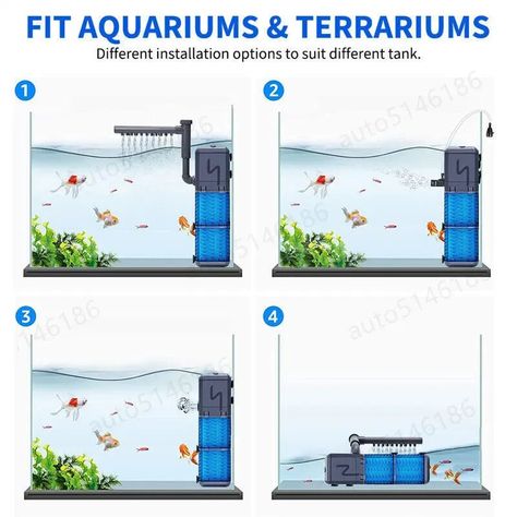 Ready to transform your fish tank into an underwater paradise? The 4-in-1 Internal Aquarium Filter is like having your very own aquatic superhero! It pumps, filters, and oxygenates, turning your tank into the cleanest, healthiest hangout spot for your fish. Who knew maintaining an aquarium could be so easy? Your fish will thank you—or at least swim around happily enough that you’ll think they did. . . Get it now at: https://bluewolfpets.com/products/4-in-1-internal-aquarium-fish-tank-filter-... Aquarium Soil, Fish Tank Filter, Blue Wolf, Hangout Spot, Aquarium Supplies, Floating Plants, Aquarium Accessories, Fish Care, Aquarium Filter