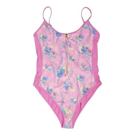 One-piece swimsuit Love Shack Fancy Pink size M International in Synthetic - 33132289 Fancy Swimwear, Yellow One Piece, Cheeky One Piece Swimsuit, Mermaid Swimsuit, Green One Piece, Love Shack Fancy, Pink One Piece, Swimwear For Women, Cut Out One Piece