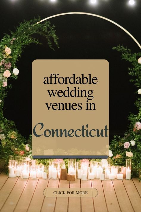 Dreaming of a Connecticut wedding without the hefty price tag? We've uncovered the most affordable venues that don't skimp on romance or beauty. From quaint farms to historic inns, find the right space for your big day at a small cost. Get all the info you need with just a click! Wedding Venues Connecticut, Connecticut Wedding Venues, Wedding Spot, Rustic Wedding Venues, Connecticut Wedding, Affordable Wedding Venues, Bridal Suite, Affordable Wedding, Intimate Weddings