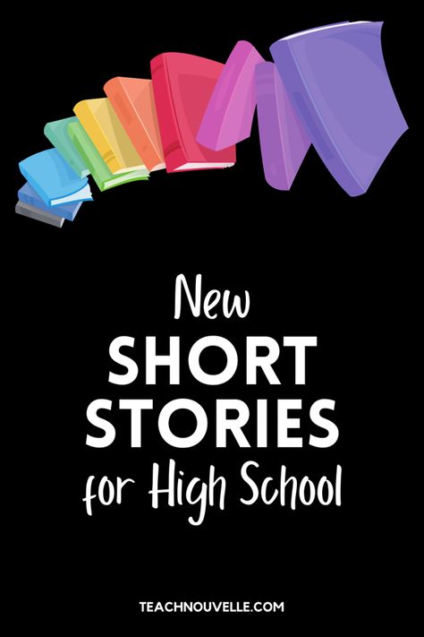 Best Short Stories For High School, High School Short Stories, Teaching Short Stories, Reading Test Prep, High School Language Arts, Ap Literature, Literature Activities, Teaching Literature, English Teaching Resources