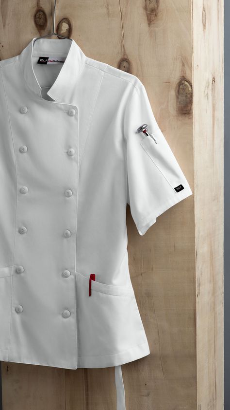 Premium Chef Coats Chef Uniform Women, Maids Uniform, Women's Chef Jacket, Chef Coats, Cloth Buttons, Chef Uniforms, Chef Pants, Chef Shirts, Staff Uniforms