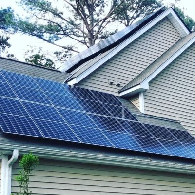 Many homeowners are curious about the difference between solar shingles and traditional solar panels. Solar roof shingles use the same technology as PV panels, and are the same size and shape as typical asphalt shingle. As with solar panels, solar shingles are paired with inverters and connected to the grid Solar Roof Shingles, Solar Shingles, Solar Panels Roof, Pv Panels, Solar Roof, Asphalt Shingles, Roof Tiles, Roof Shingles, Roof Solar Panel