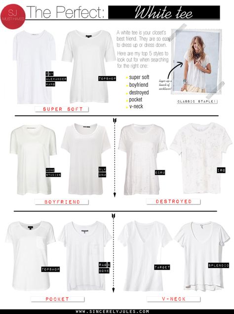 the perfect white tee. Perfect White Tee, Plain White Tee, Sincerely Jules, All White Outfit, Perfect Wardrobe, Classy And Fabulous, Lifestyle Fashion, White Tee, Bago