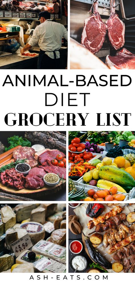 Looking for an animal-based diet grocery list? In the linked post, I go over how I source food for my family since we follow an animal-based diet. The post details how I grocery shop for my family on an animal-based diet and includes the farms and stores we source our food from. If you're looking for an animal-based diet grocery list, this post doesn't include an exact list, but should help you make your own animal-based diet grocery list. #animalbaseddiet #grocerylist Animal Based Food List, Whole Food List, Animal Based Grocery List, Meat And Fruit Diet Plan, Animal Based Diet Grocery List, Animal Based Diet Shopping List, Animal Based Diet Breakfast, Animal Based Diet Meal Plan, Animal Based Diet Food List