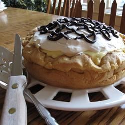 Cream Puff Cake Cream Puff Cake, Puff Cake, Cream Puff Cakes, Cream Puff Recipe, Puff Recipe, Cream Puff, Cookie Cups, Cream Puffs, Cake Frosting