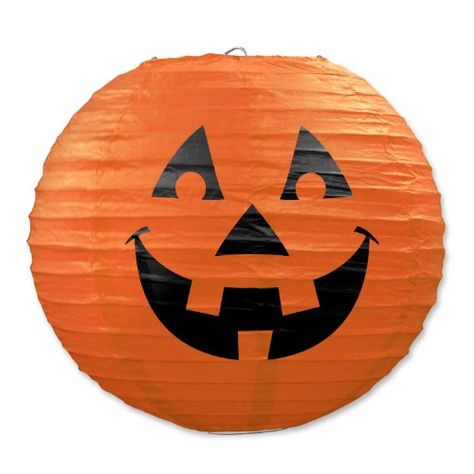 Beistle 3-Pack Jack-O-Lantern Paper Lanterns, 9-1/2-Inch, Beistle http://www.amazon.ca/dp/B00BMAUFLQ/ref=cm_sw_r_pi_dp_vwhdwb1T8421G Lantern Party Decor, Orange Lanterns, Paper Lanterns Party, Halloween Hanging Decorations, Halloween Tricks, Halloween Lantern, Paper Lantern Decor, Lantern Hanging, Hanging Paper Lanterns