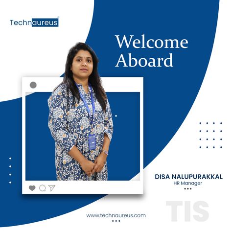 Welcome to the team Disa Nalupurakkal! Congratulations on being part of the team✨ . . . . #newemployee #welcome #welcometotheteam #team #newteammember #bestwishes #tisteam #congragulations #welcoming #Odooofficialpartner #teamtechnaureus #TIS #technaureus New Joinee Welcome Template, Tourism Design, Welcome To The Team, Work Anniversary, Welcome Aboard, Welcome Poster, New Employee, Social Media Design Inspiration, Creative Posters