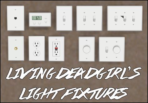 Sims 4 CC's - The Best: TS2 Light Fixtures and Outlets Conversions by Sympxls The Sims 4 Bebes, Los Sims 4 Mods, The Sims 4 Cabelos, Die Sims 4, Sims 4 Traits, Muebles Sims 4 Cc, Play Sims 4, Sims 4 Clutter, The Sims 4 Packs