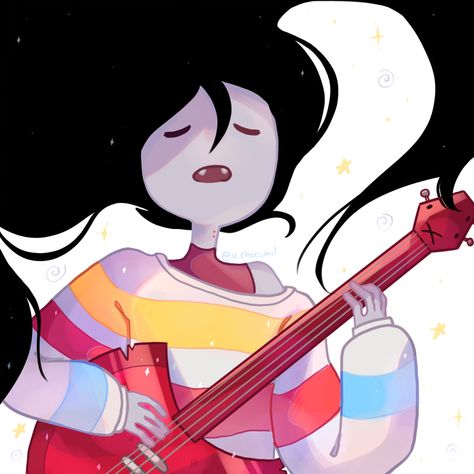 Pfp Marceline, Marceline Fanart, Digital Art Coloring, Marceline Pfp, Marceline Adventure Time, Adveture Time, Marceline And Princess Bubblegum, Foto Cartoon, Marceline And Bubblegum