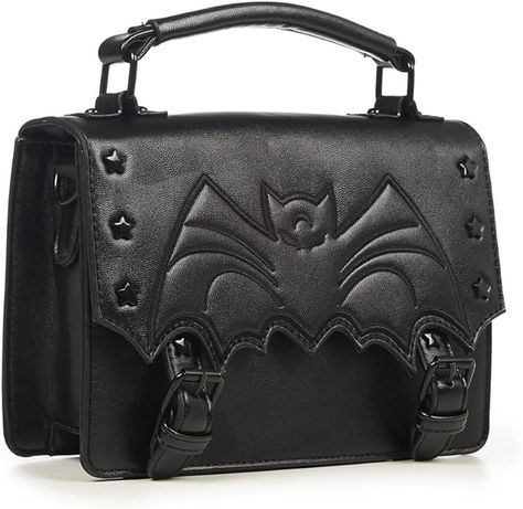 Amazon.com: Lost Queen Nocturne Bag - Emo Gothic Alternative Style Messenger Bag : Clothing, Shoes & Jewelry University Bag, Alternative Style, Messenger Bags, Alternative Fashion, Shoes Jewelry, Messenger Bag, Shoe Jewelry, Lost, Queen