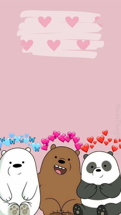 Cute Cartoon Wallpapers Iphone Wallpaper, Funny Wallpaper Iphone, Iphone Wallpaper Quotes, Funny Lockscreen, Cartoon Wallpaper Iphone, Funny Wallpaper, My Iphone, Bare Bears, We Bare Bears