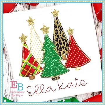 Embroidery Boutique Applique and Embroidery Design Search Christmas Appliques, Christmas Applique Patterns, Tree Applique, Christmas Applique Designs, Embroidery Boutique, Bean Stitch, Applique Pillows, Christmas Applique, Reverse Applique