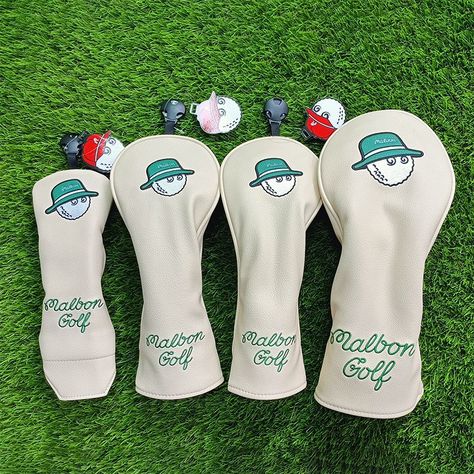 none Golf Headcovers, Golf Club Head Covers, Golf Club Covers, Golf Head Covers, Funny Hats, Long Neck, Golf Accessories, Head Covering, The Club