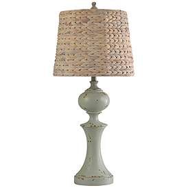 Basilica Sky Table Lamp with Natural Woven Seagrass Shade Natural Table Lamps, Coastal Lamp, Cottage Table, White Candle Sticks, Coastal Style Decorating, Rustic Table Lamps, Traditional Table Lamps, Cool Floor Lamps, Resin Table