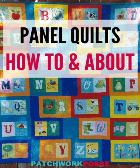 Baby Quilt Panels, Wildlife Quilts, Panel Quilt Patterns, Fabric Panel Quilts, Fabric Crafts Diy, Make A Quilt, Quilt Border, Cozy Quilts, Diy Bricolage