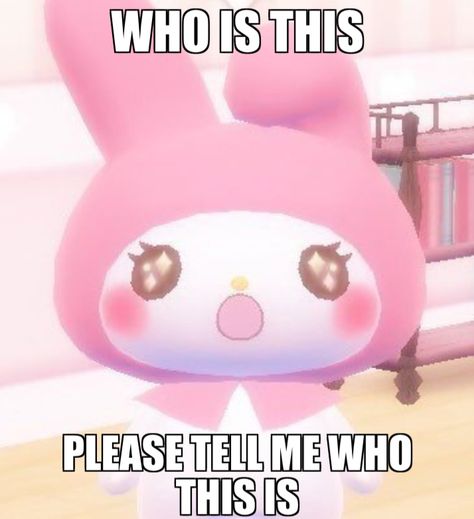 Sanrio Memes, Cute Love Memes, Melody Hello Kitty, Reaction Images, Dc Memes, Mia 3, Hello Kitty My Melody, Cute Messages, Love My Boyfriend