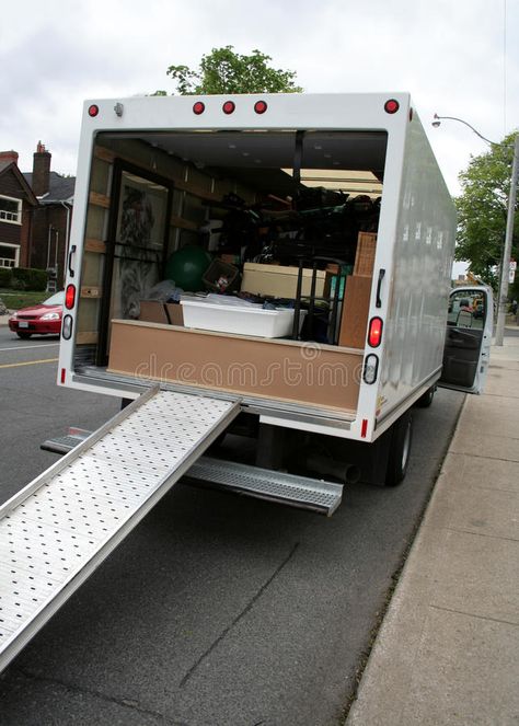 Moving Truck on the Street. A moving truck full with stuff on the side of the st #Sponsored , #sponsored, #Paid, #Street, #Moving, #side, #moving Moving Manifestation, Moving Truck Pictures, Moving Truck Drawing, Moving Across The Country, Moving Out Of The United States, Moving House Packing, Slow Down Move Over Tow Truck, Street Stock, Moving Truck