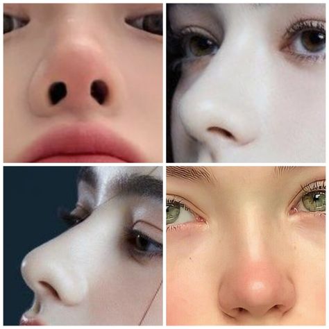 Desired Eyes, Mean Girls Aesthetic, Pretty Nose, Perfect Nose, Doll Eye Makeup, Natural Face Skin Care, Asian Eye Makeup, Beauty Goals, Ideal Body